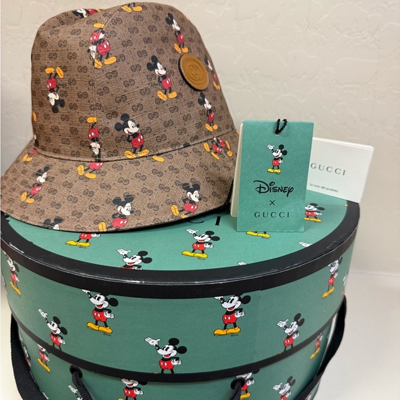 Gucci x Disney Mickey Mouse Hat - Brown - Picture 3 of 8